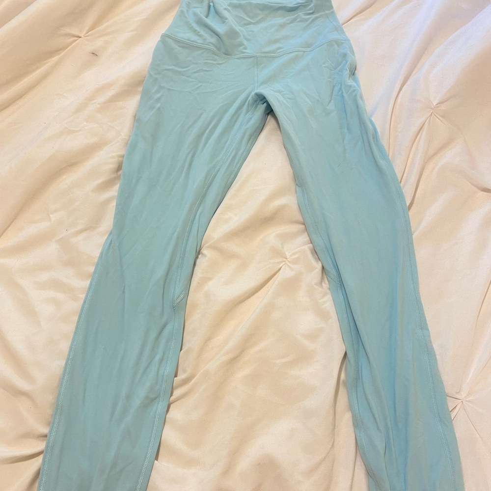 Lululemon iced blue align leggings